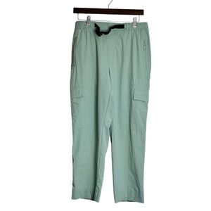 Aspen Women's Medium Green Cargo Pants Lightweight Hiking Pockets Adjustable